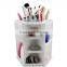 2016 Christmas Gift White Rotates 360 Degrees Make Up Organizer Sorting Stand for Storage of Cosmetics