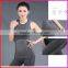 Slimming Stretch plain women sport fitness waist leggings with tank tops suit                        
                                                Quality Choice