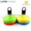 Plastic Colorful Fitness Training Cone For Sport Football Marker Saucer Cone