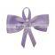 new product well design with flower set beads bowknot shape ribbon badge