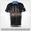 Custom sublimation print cricket polo shirt cheap sublimated cricket jersey