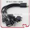Mobile Cellphone Charger New Multi 10 in 1 Universal Multi-Function Cell Phone Game USB Charging Cable Charger