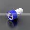 2015 Newest 5V 3.1A Colorful Mini Dual USB Car Charger for Apple Iphone 6 Plus, Samsung Galaxy S5