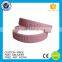 high quality standard Eco-friendly Free design silicone wristbands