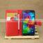 High Quality Leather Holster Card Wallet Folio Stand Flip Case Cover for Samsung Galaxy S5 mini