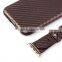 Newest products design for apple watch leather band strap with same TPU protective case for iPhone 6 in Brown