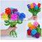 colorful crystal beads flowers for wedding decoration