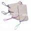 wholesale boutique monogrammable Burlap clutch bag
