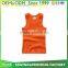 New style boy and girl blank sleeveless vest high quality cotton blank tank top