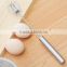 Stainless steel miracle whisk tools With Rubber Hand rotating egg whisk egg beater