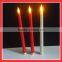 11inches led tape high tall tealight,,real wax led long tape candle for wedding