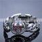 Skull 925 Sterling Silver Bangle Bracelet Jewelry Wholesale