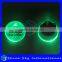 Frosted Surface Plastic Christmas Pin 5cm Big Round Light Up Led Pin