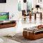 Elegant Wood Frame Marble Top End Table LS-ET3562