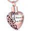 2016 Cheap Price China Jewelry Wholesale Heart Cremation Jewelry Pendant