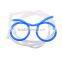 glasses shaped drinking straw / Glasses Drinking plastic Straw / glasses shaped straw