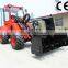 Tractors for municipal work, tractor loader with hedge trimmer for sale