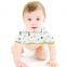 Wholesale Custimized Absorbent Cotton Muslin baby Burp Cloth 2packs sets
