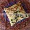 Indian Kilim Cushion Cover Jute Ethnic Pillows Boho Vintage Shams 18X18 Hand Woven Rug Cushions Throw
