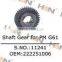Putzmeister gear 95*56*57 OEM067410050 fork for concrete pump spare parts sany cifa zoomlion junjin ihi