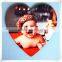 custom sublimation printing 3mm MDF wood magnetic stickers