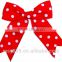 Merry Christmas hair bows red ribbon hair bow with white dots types of hair bands baby hair bands