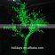 led solar and crystal decoration outdoor lighted trees