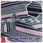 94% polyester full dull 6% spandex Yarn Dyed auto stripe pique fabric with anti-bacterial, UV-cut and wicking for garment