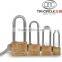 Tri-Circle Heavy Duty Brass Padlock With Long Shackle L262-265