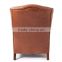 Modern leather chair sofa chair rivet tufted used for restaurant/hotel