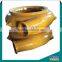 Slurry pump volute liner/frame plate liner of slurry pump