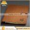 High Quality 6-Ring Binder Leather Notebook With Elastic Band