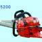 hot products gasoline engine chain saw 5200