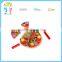 Wholesale custom high quality Wooden Pizza Party Set wood baby kids educational toy for sale