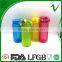 Food grade empty round customized 400ml water bottle PCTG