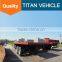 flatbed with side wall semi trailer , 3 axle for sale