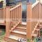 Wood plastic tec outdoor stair rail