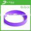 Pure White And Translucence Rubber North Skull Gps Bracelet for Children