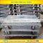 foldable galvanized storage cage with wheels