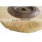Natural sisal hemp round brush and sisal hemp disk brush
