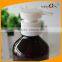 10 oz Cone Top Round Amber Lotion Bottle with White Pump Sprayer