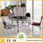 B994 Luxury Rose Gold Color Stainless Steel Dining Chair