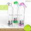 Creative Borosilicate BPA Free Tea Infuser Bottle Glass With Silicone