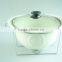Cheap ceramic tureen with iron stand with good quality and color box