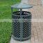 Arlau Outdoor Park waste bins steel