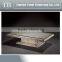 modern glass top white marble travertine coffee table for home used