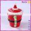 Wholesale cheap christmas gift ceramic mug with lid