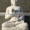2015 high quality home decor white marble myanmar buddha statue