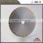 T Step diamond stone cutting saw blade for marble stone