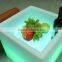 Remote control bar LED glow ice cube buckets with rechargeable battery and 16 emitting colors